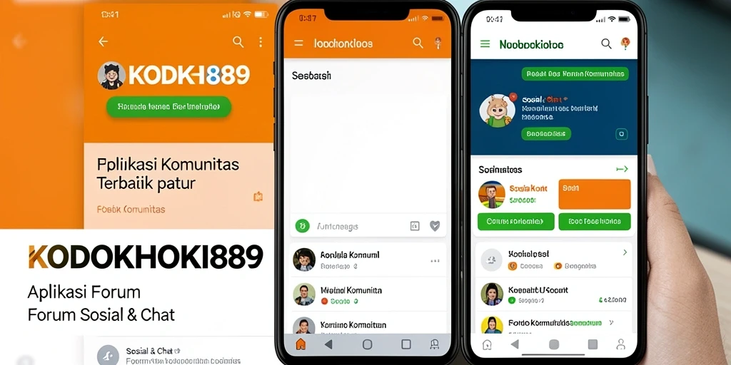 Antarmuka KODOKHOKI889 menampilkan fitur forum komunitas yang menarik.